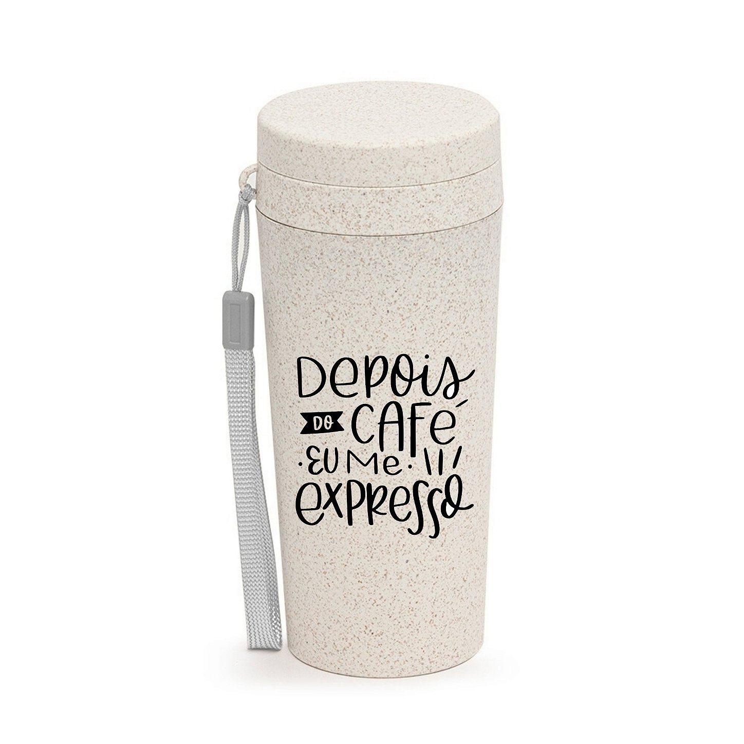 copo fibra de bambu - 10 unidades - personalizado