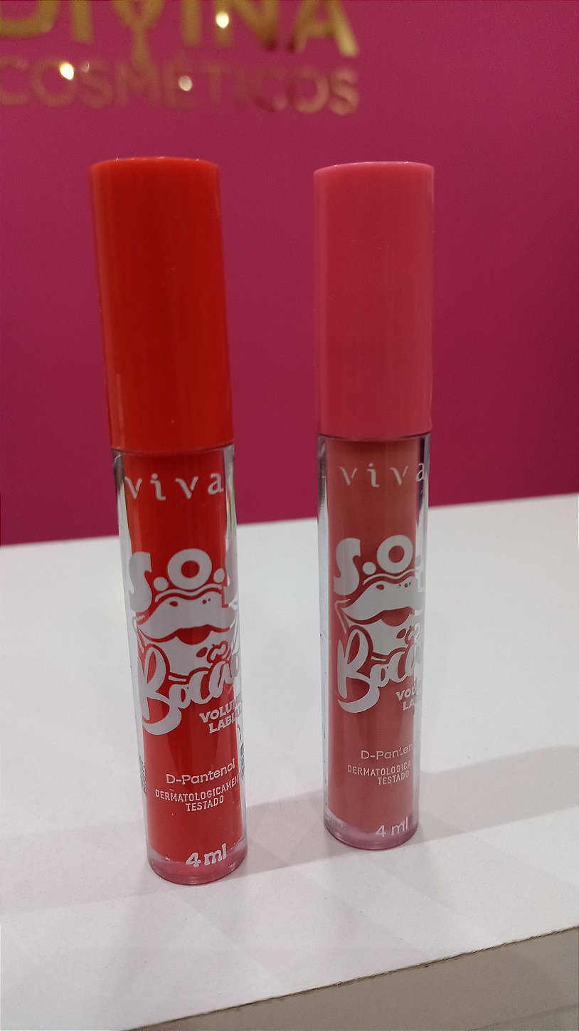 Lip Gloss Vivai SOS Bocão Volume Labial