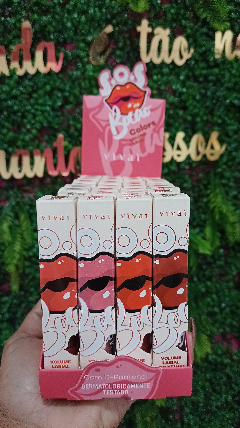 Lip Gloss Vivai SOS Bocão Volume Labial