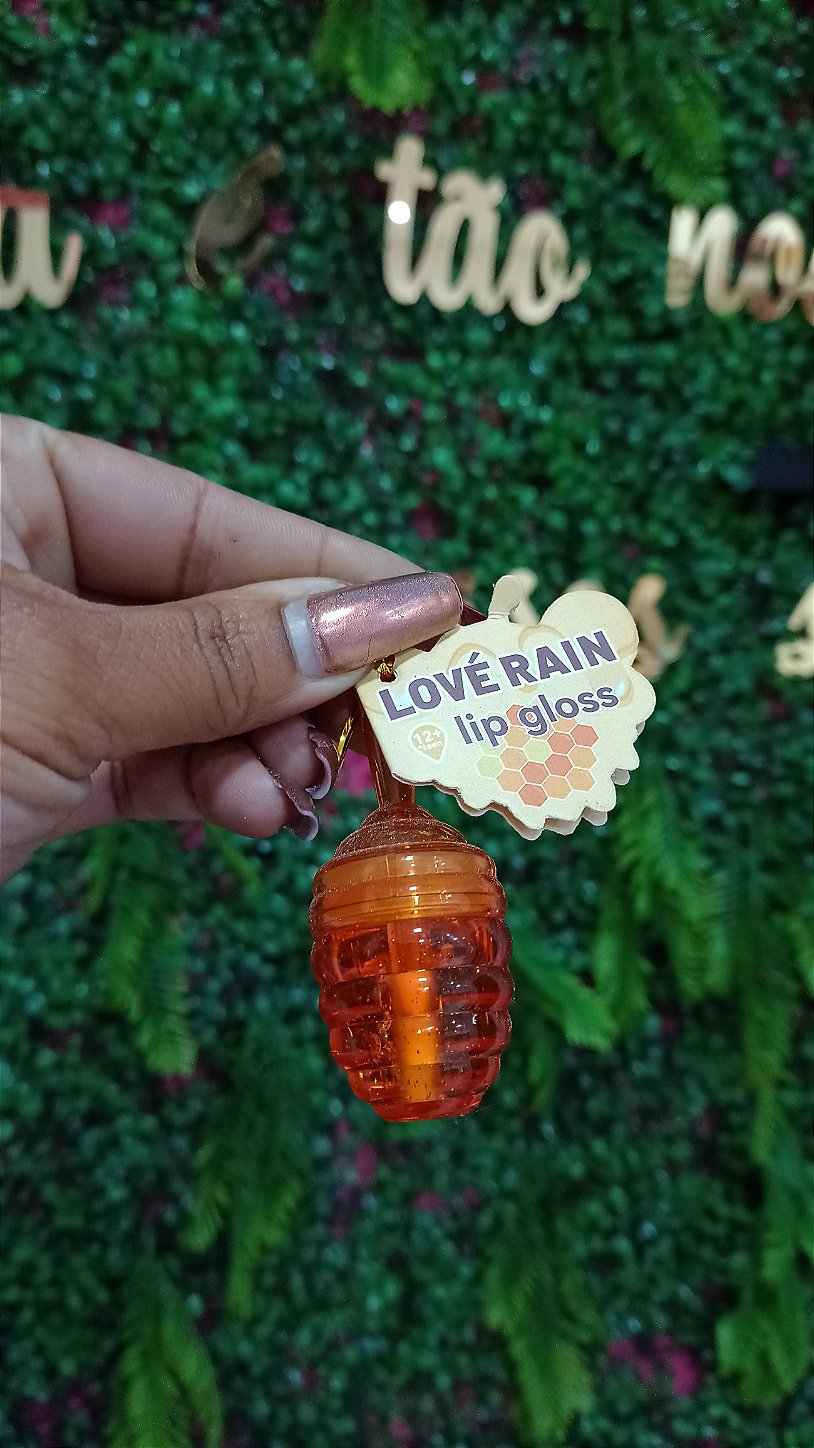 Lip Gloss Mel Love Rain Brilho Labial