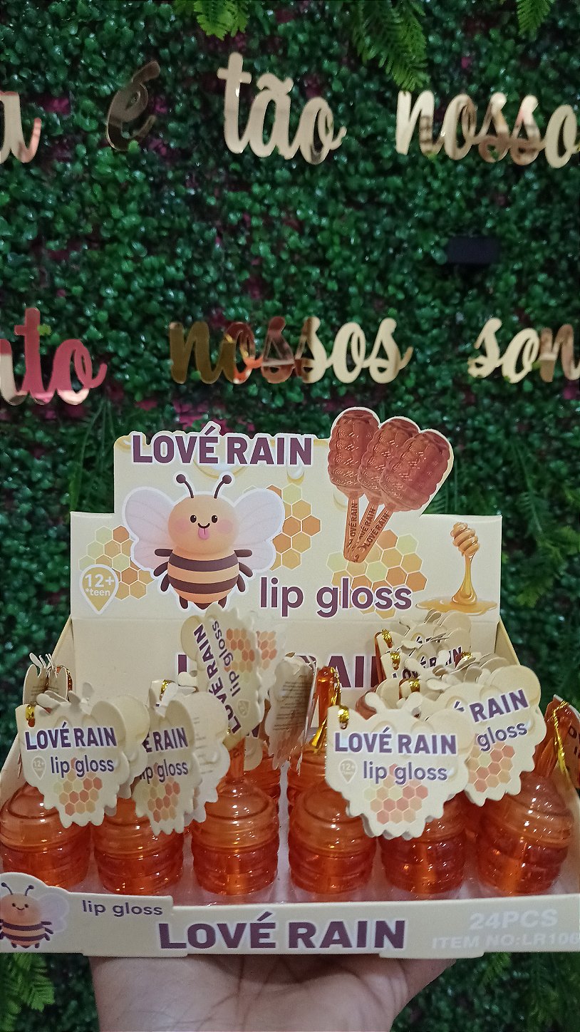 Lip Gloss Mel Love Rain Brilho Labial