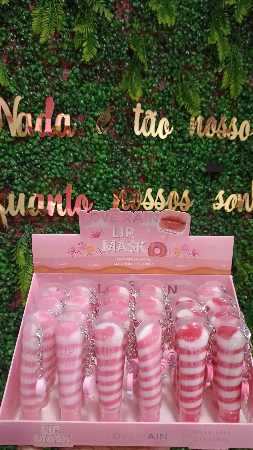 Lip Gloss Máscara Labial Love Rain