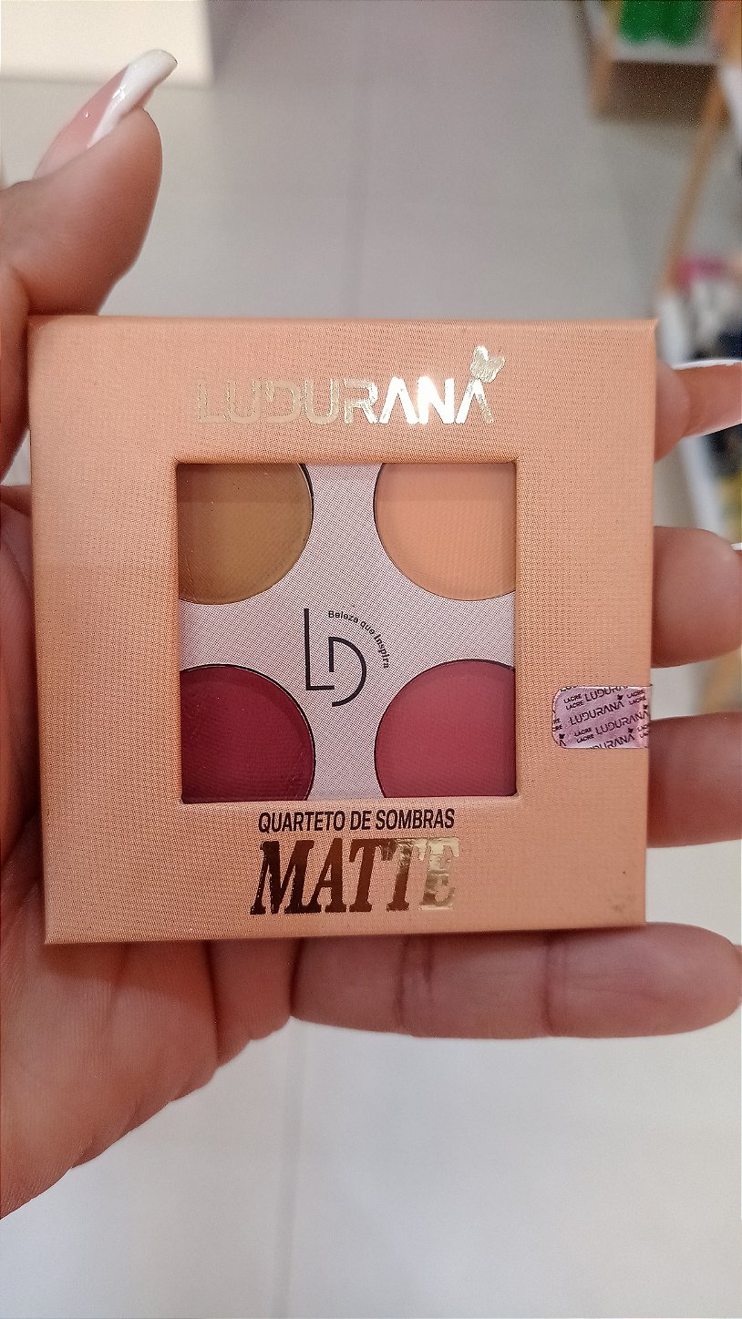 Quarteto de Sombras Ludurana Matte
