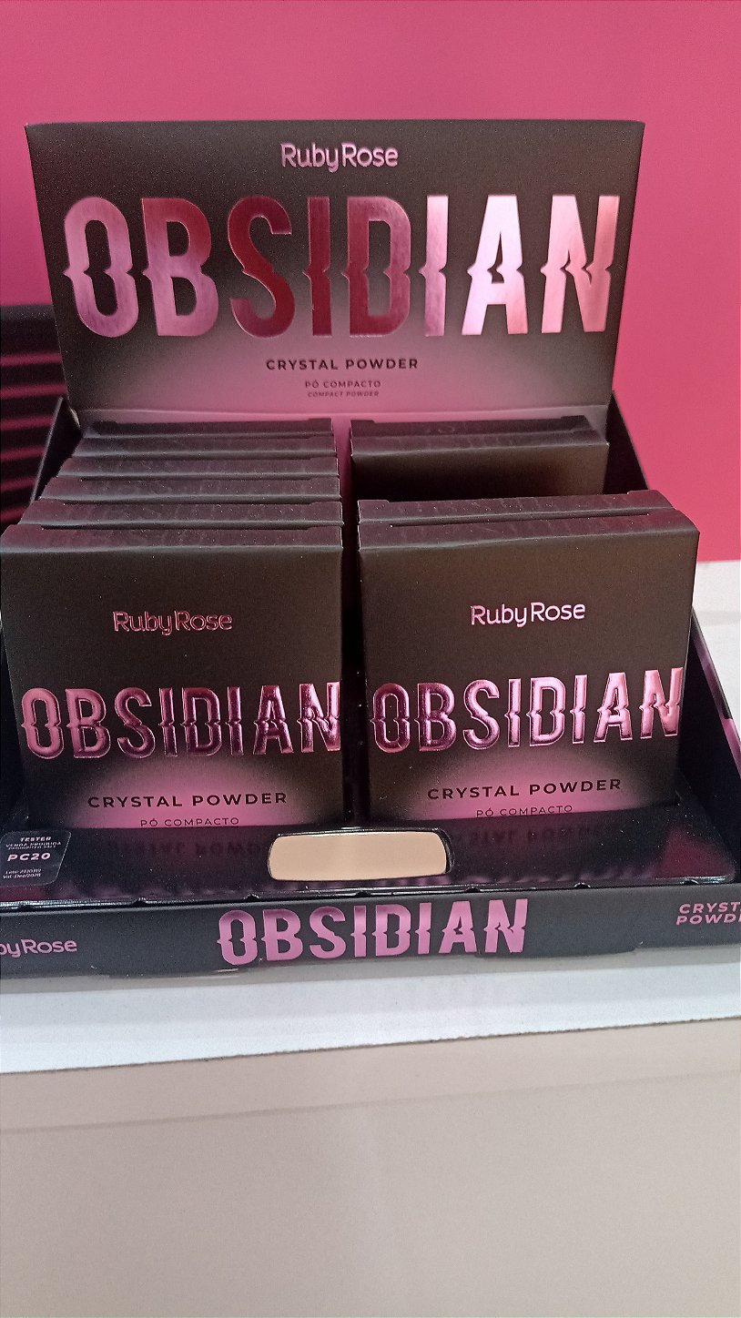 Pó Compacto Obsidian Ruby Rose