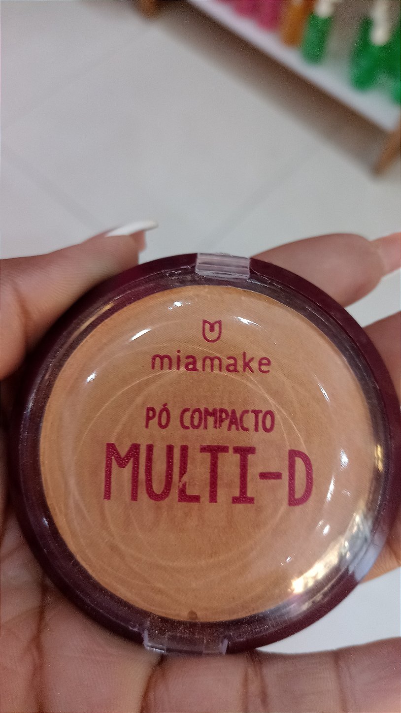 Pó Compacto Multi-D Miamake Acabamento Aveludado