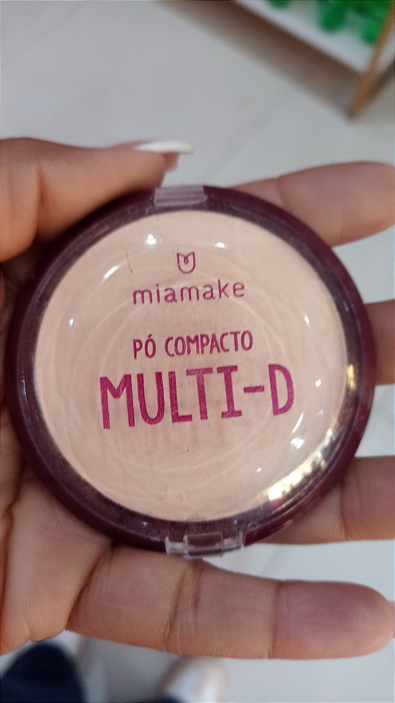 Pó Compacto Multi-D Miamake Acabamento Aveludado