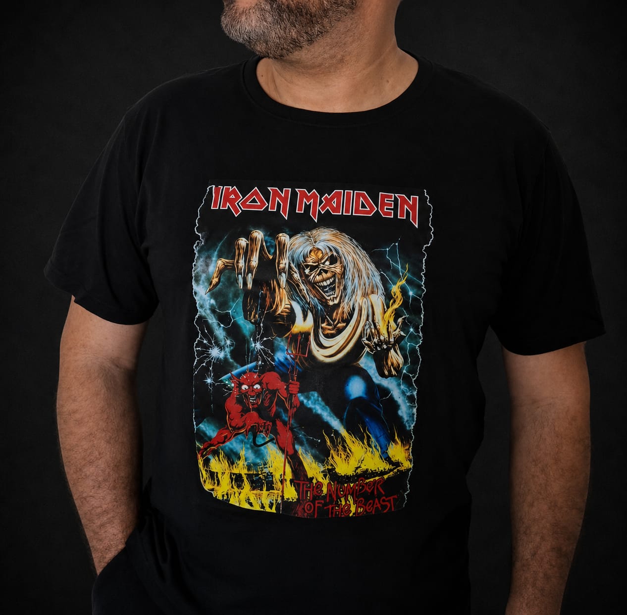 Camiseta Iron Maiden - The Number of the Beast
