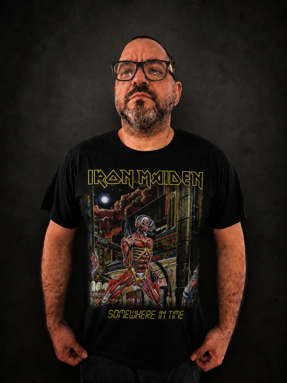 Camiseta Iron Maiden – Somewhere in Time