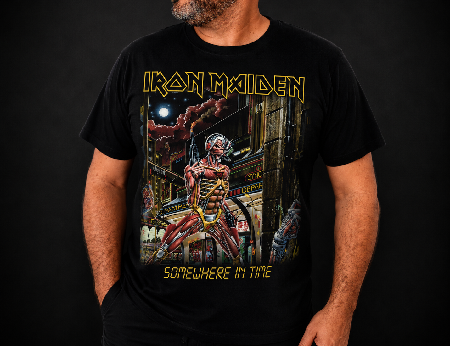 Camiseta Iron Maiden – Somewhere in Time