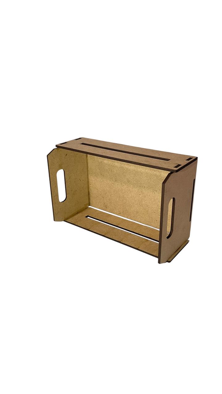 Kit Caixote MDF Cru 20X13X8CM Presentes/Cestas 5 Unidades