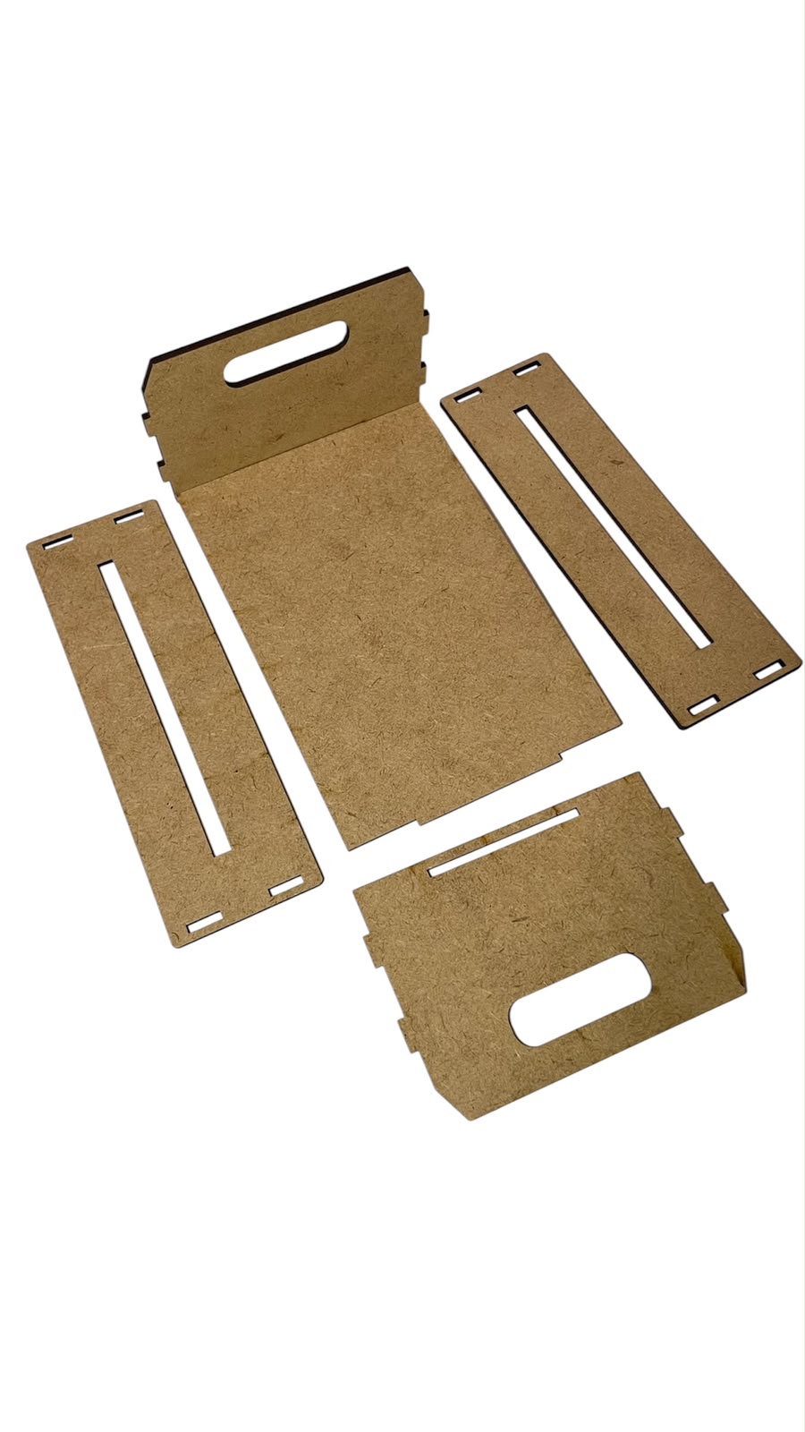 Kit Caixote MDF Cru 10X15X7,5CM Presentes/Cestas 5 Unidades