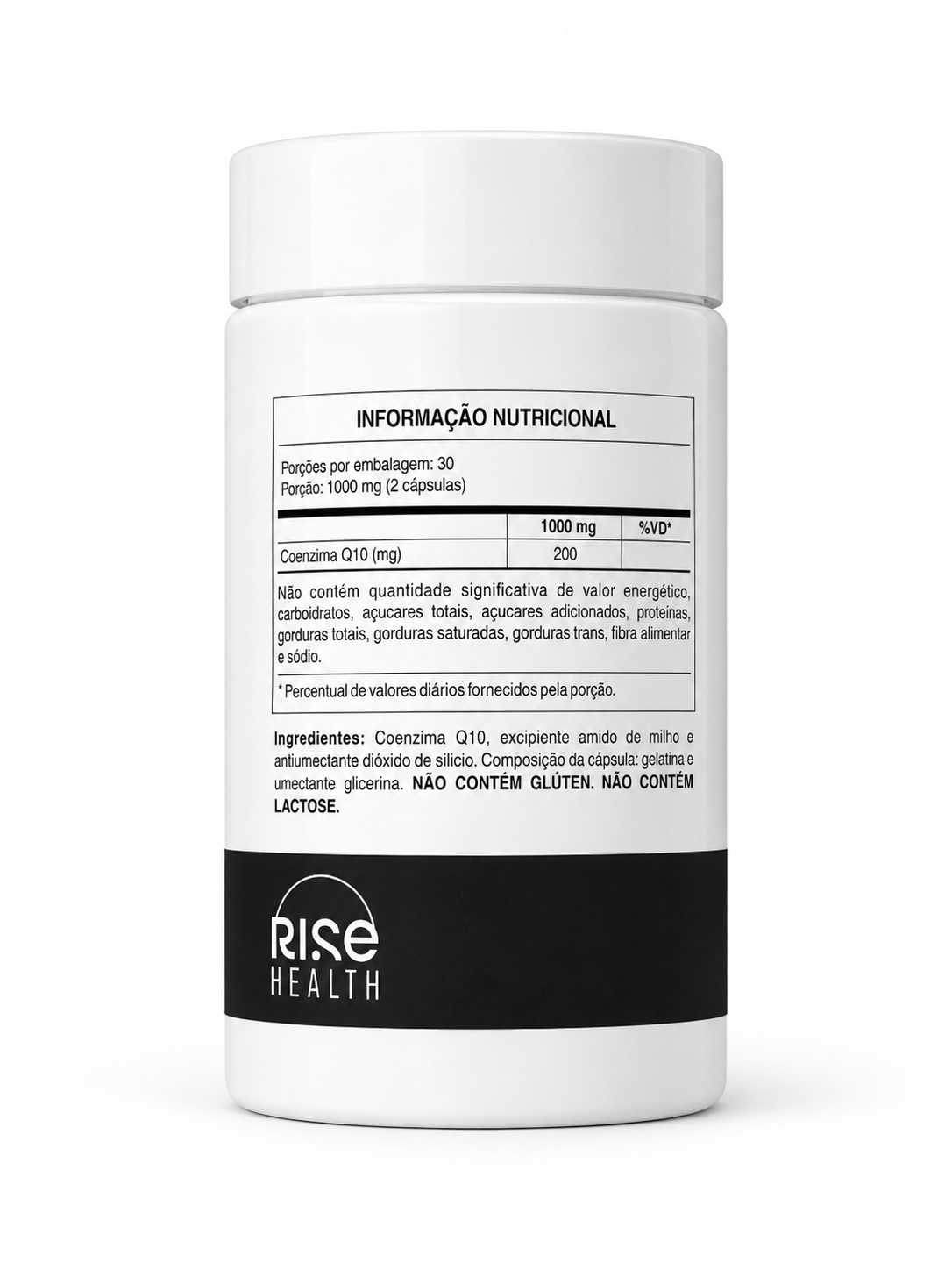 Coenzima Q10 200mg - Suplemento Alimentar - 60 Cápsulas