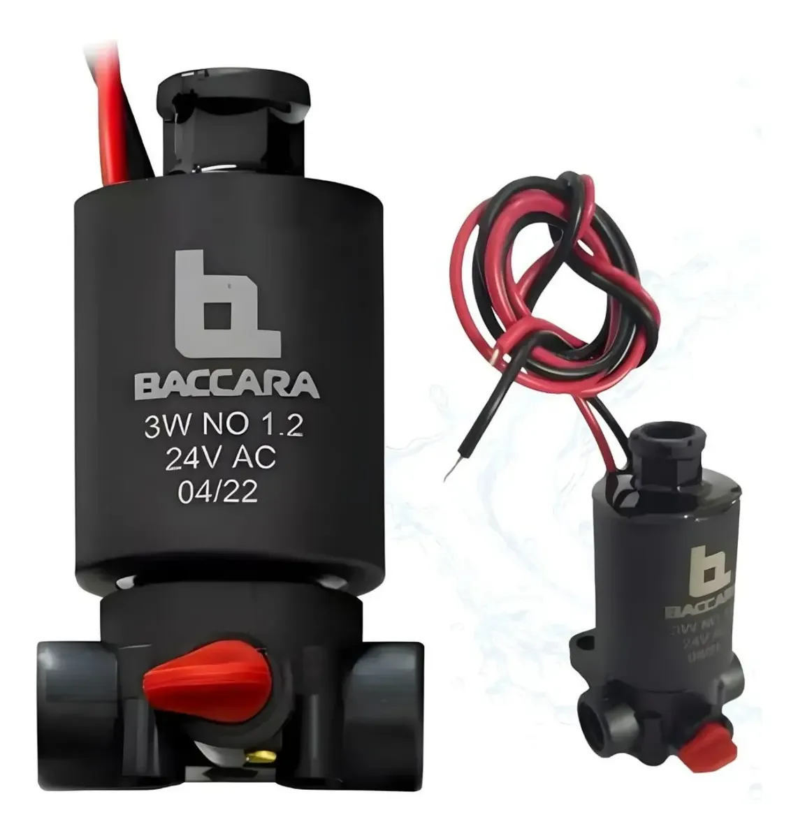 Solenoide Irrigação Baccara No 24v Ac 3 Vias Com base
