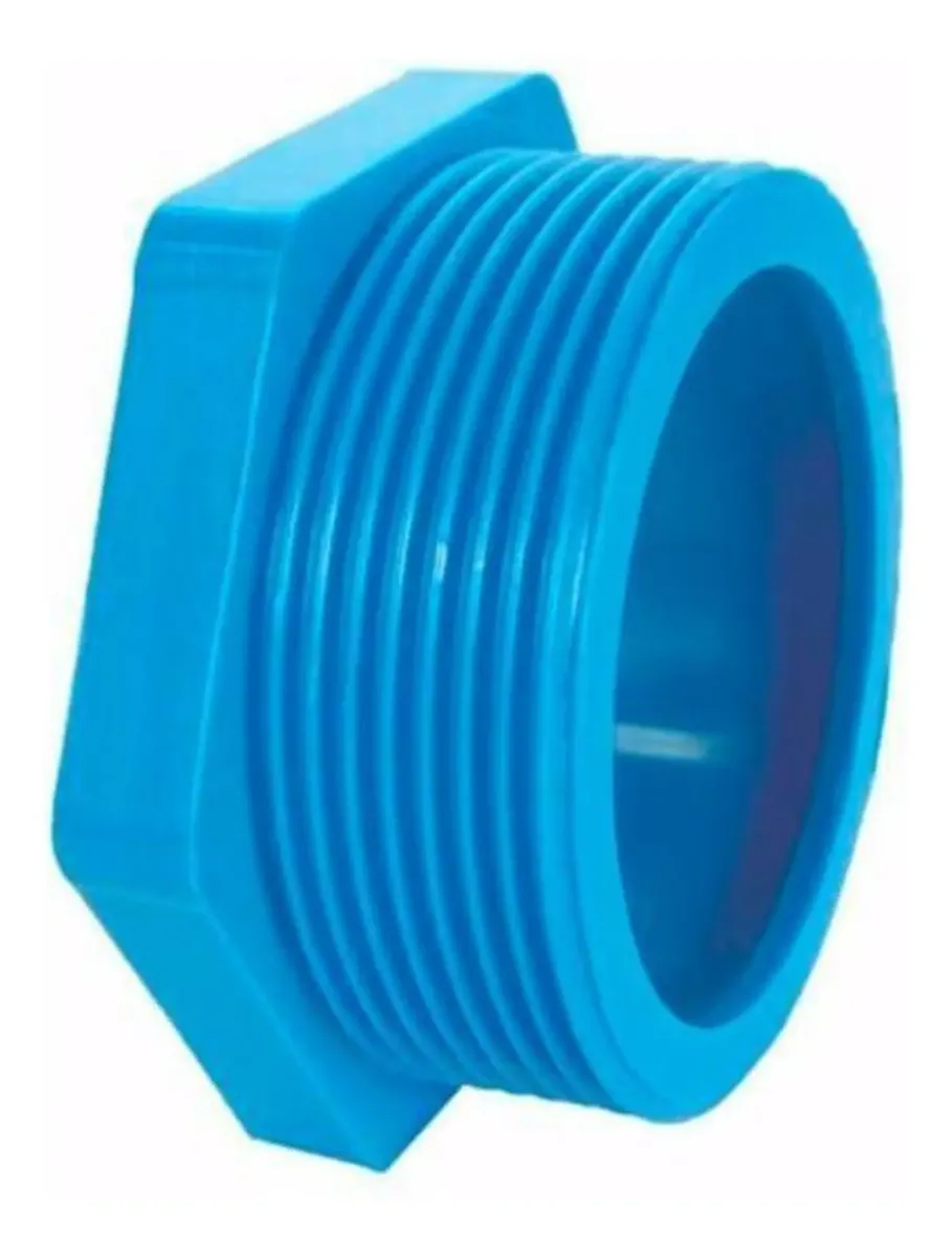 Adaptador PVC Bolsa Rosca Macho 32x1