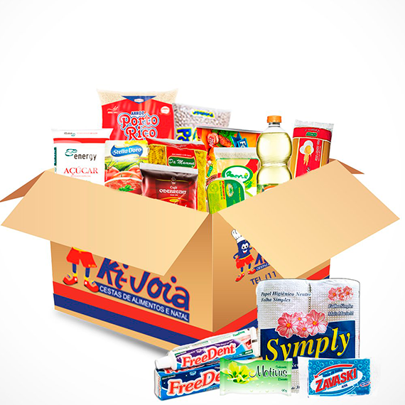 Cesta Básica + Kit Higiene – 18 itens (11,555 kg)