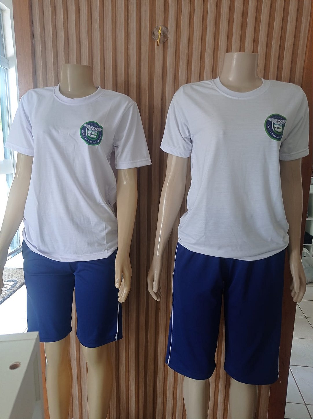 Camiseta Poliviscose Colégio Cívico Militar PR