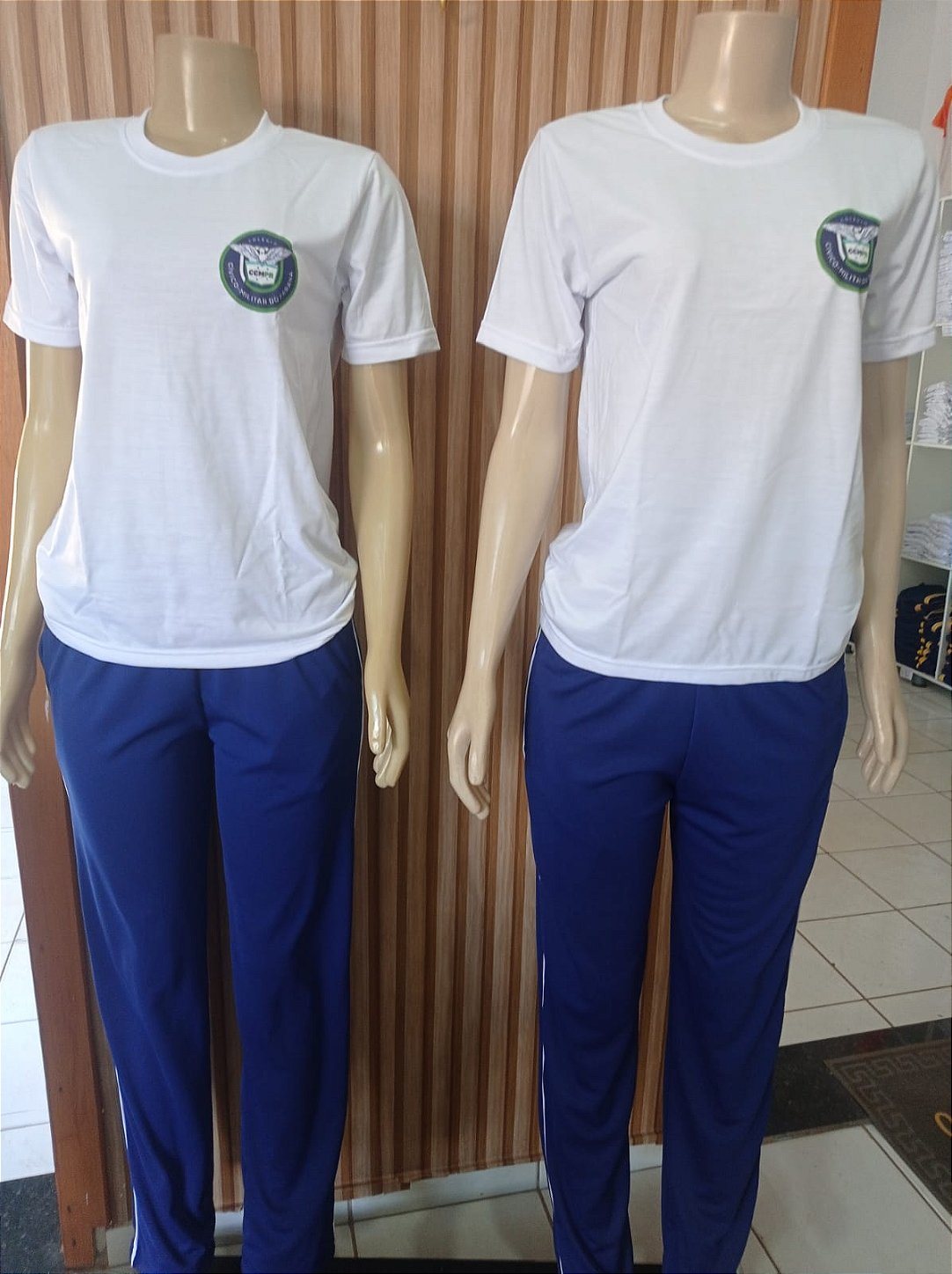 Camiseta Poliviscose Colégio Cívico Militar PR