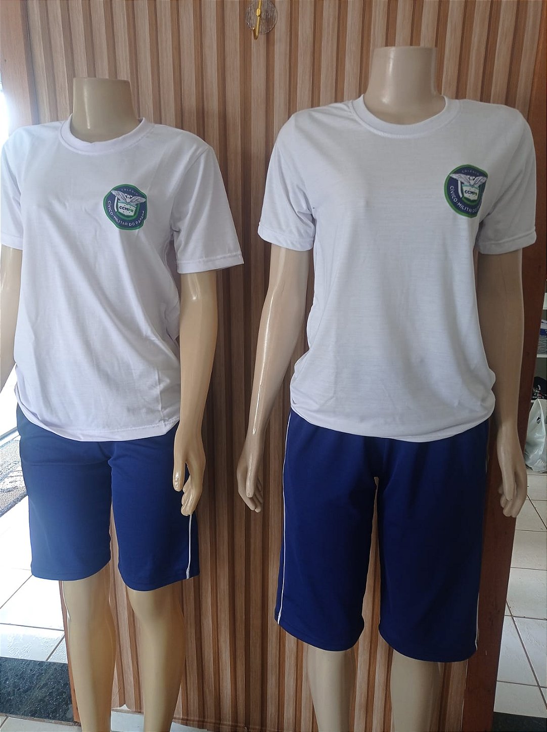 Camiseta Poliviscose Colégio Cívico Militar PR