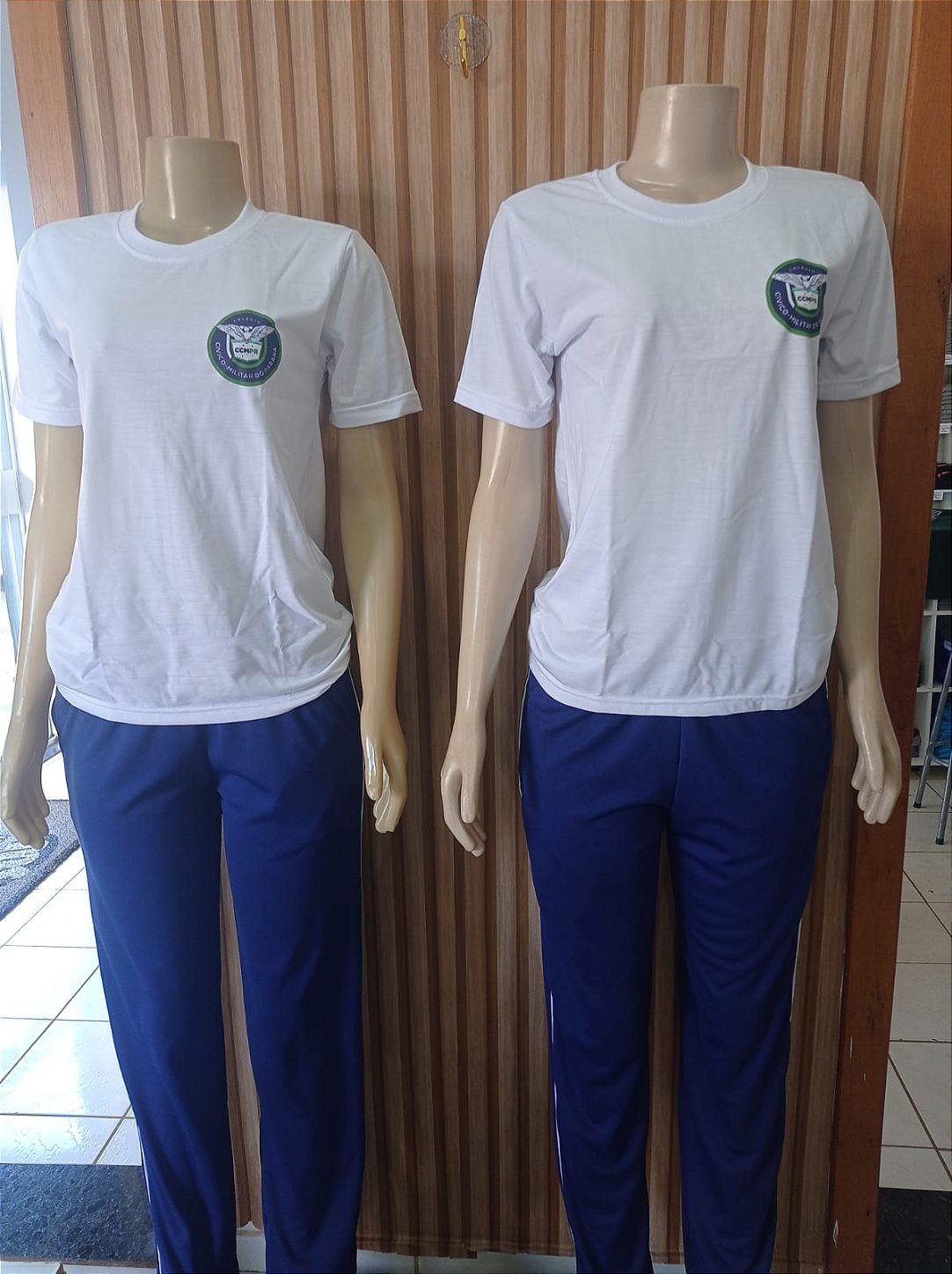 Camiseta Poliviscose Colégio Cívico Militar do Paraná