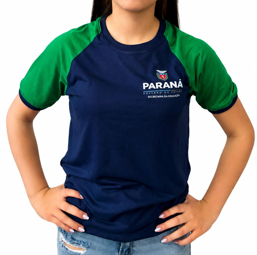 Camiseta Poliviscose Ensino Regular do Paraná