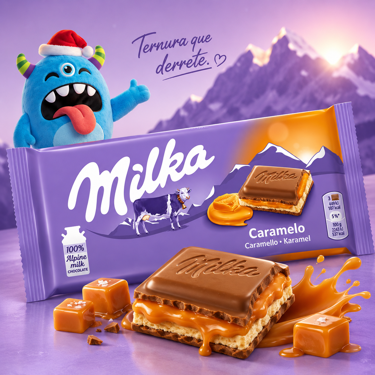 Chocolate Milka Caramel 100g