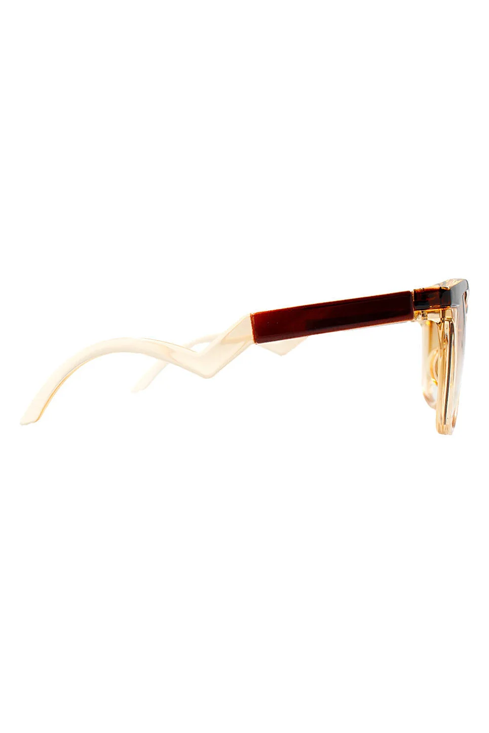 Óculos de sol Urban marron e rose com dourado - unissex