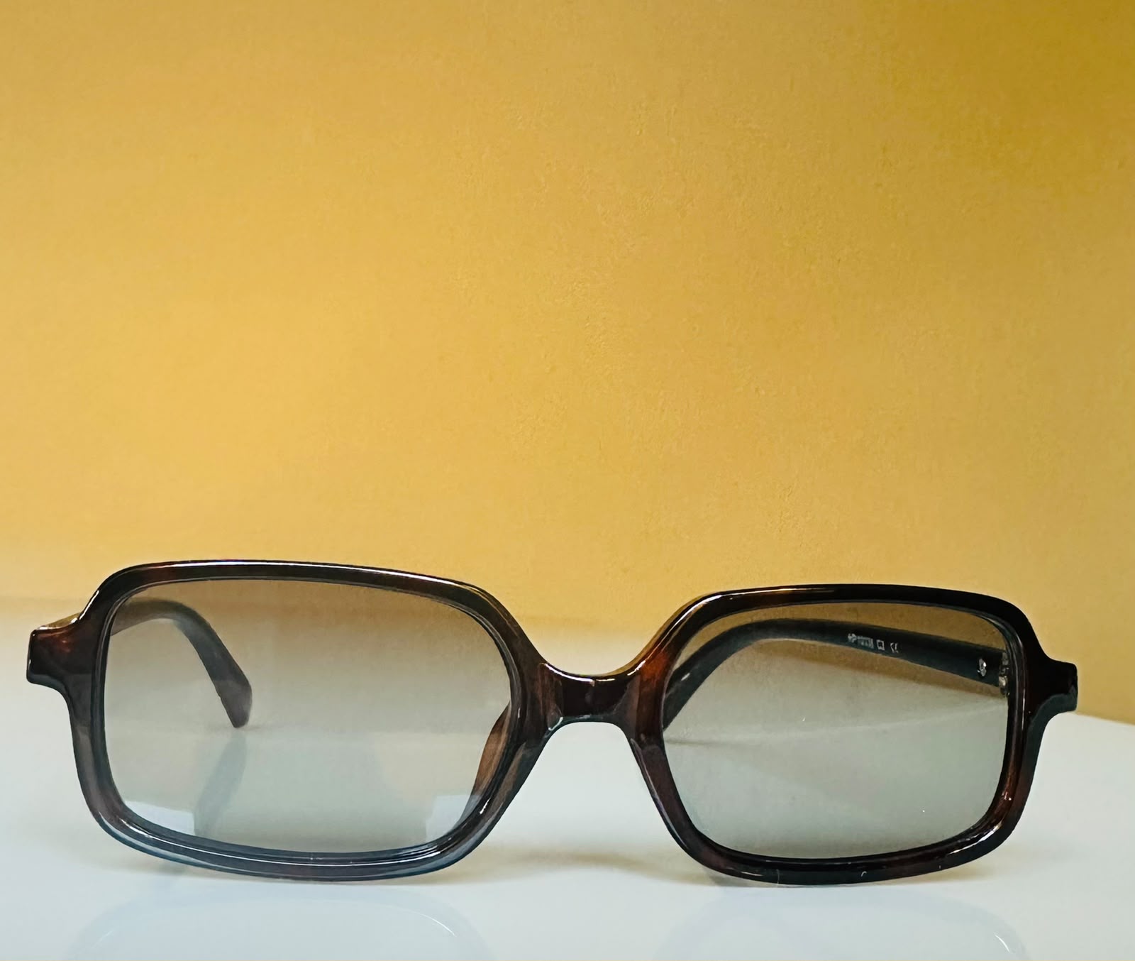 Óculos de sol Austri retangular marron camuflado - acetato