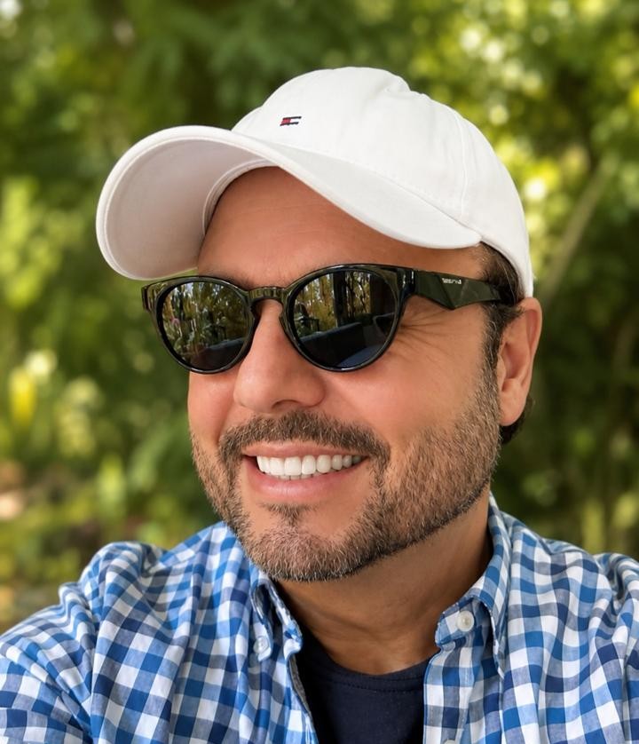 Óculos de sol Lumen plus redondo preto acetato - unissex
