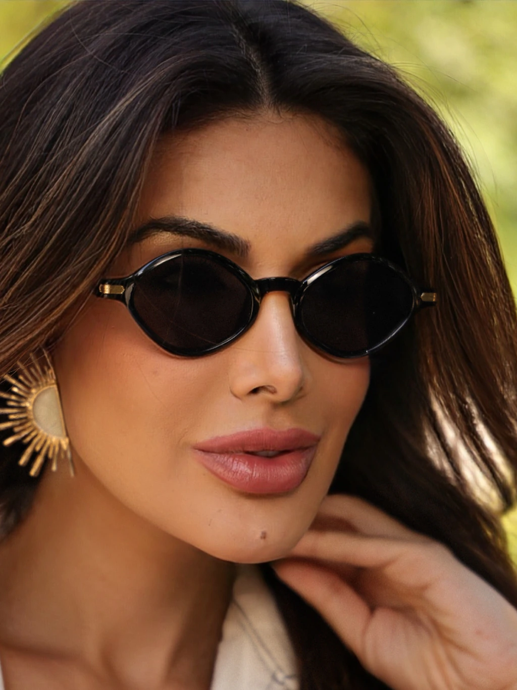 Óculos de sol Concept preto - acetato
