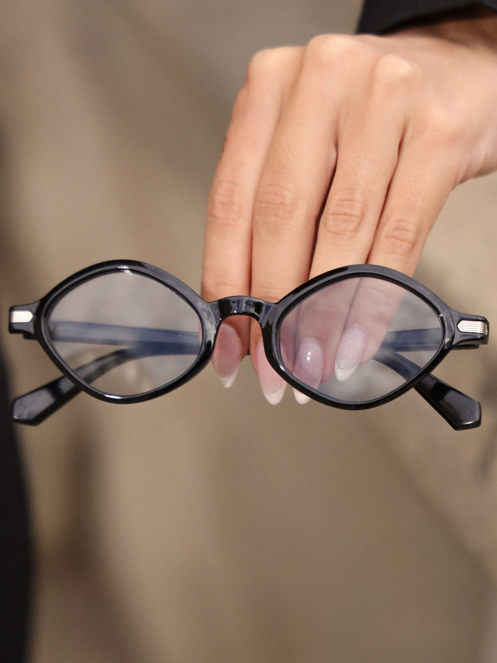 Óculos de sol Concept azul com preto - acetato