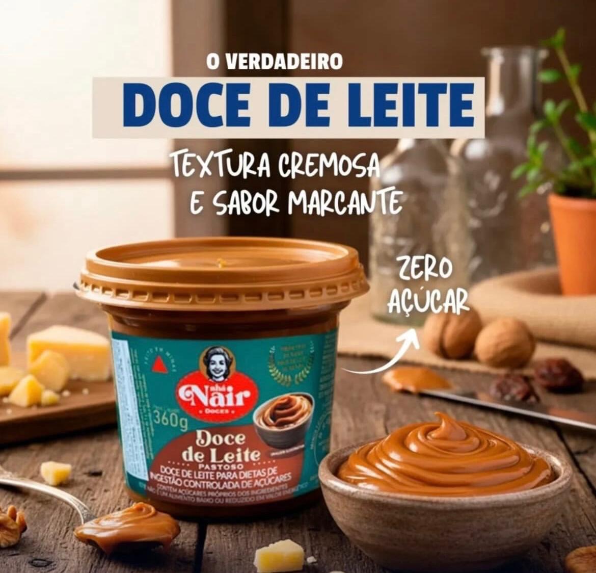 Doce de Leite Artesanal Zero Açúcar 360g