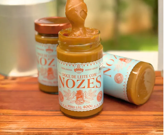 Doce de Leite Com Nozes 400g
