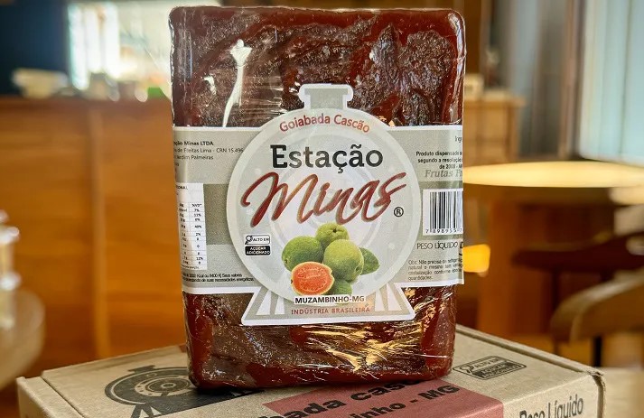 Goiabada Cascão Artesanal em Barra Estação de Minas 500g