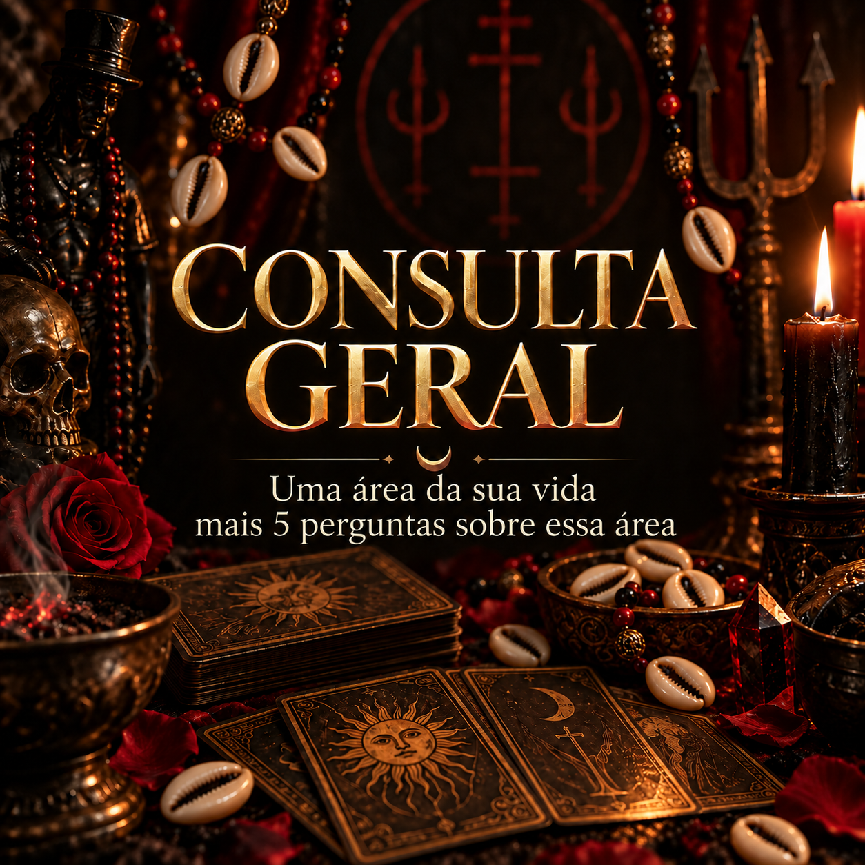 Consulta geral PARA UMA ÁREA + 5 perguntas sobre essa área