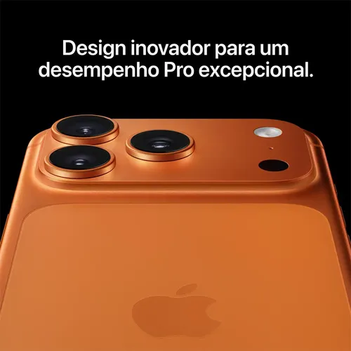 iPhone 17 Pro 256GB Laranja + brinde carregador tipo C