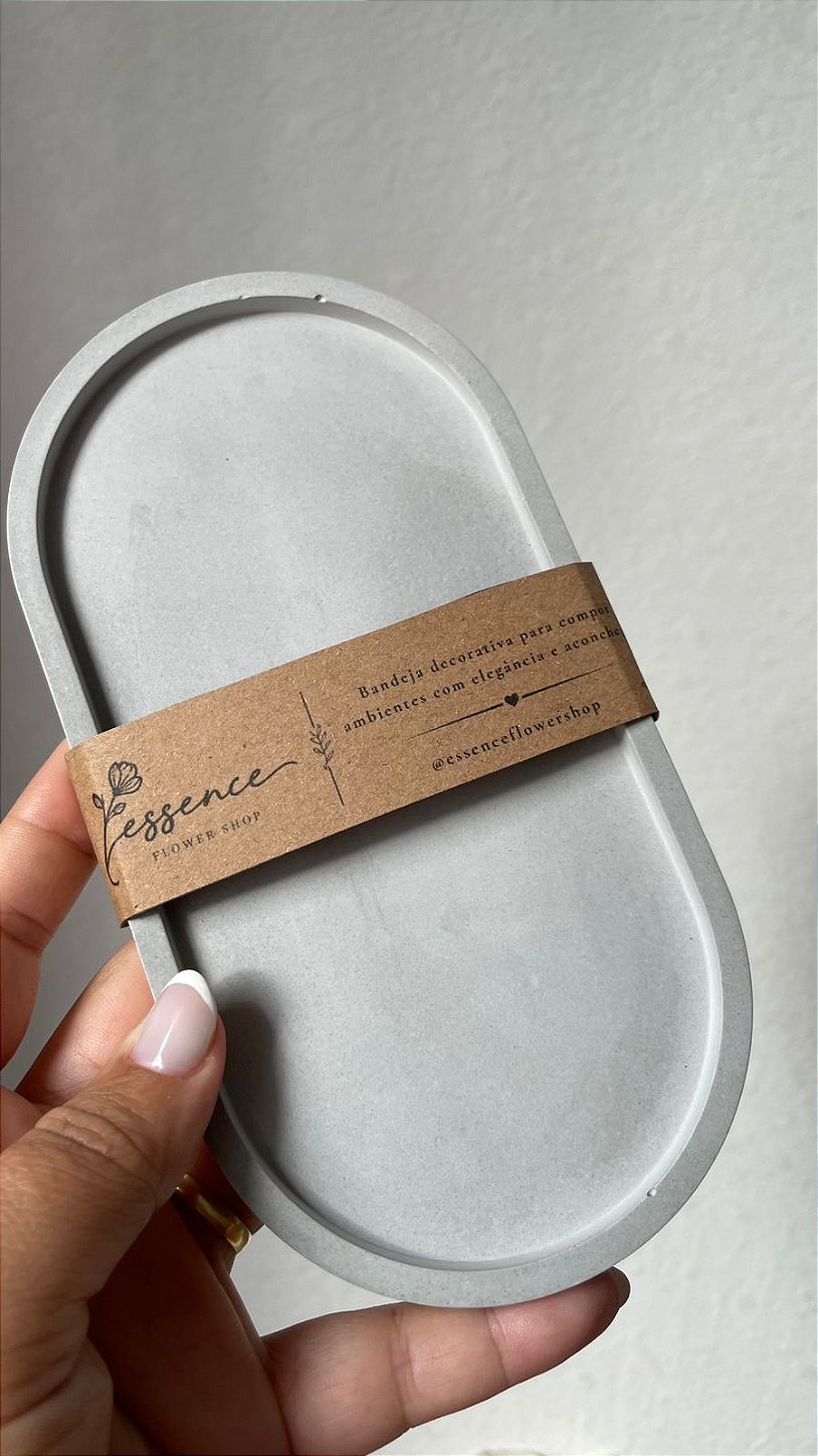 Bandeja Decorativa Oval