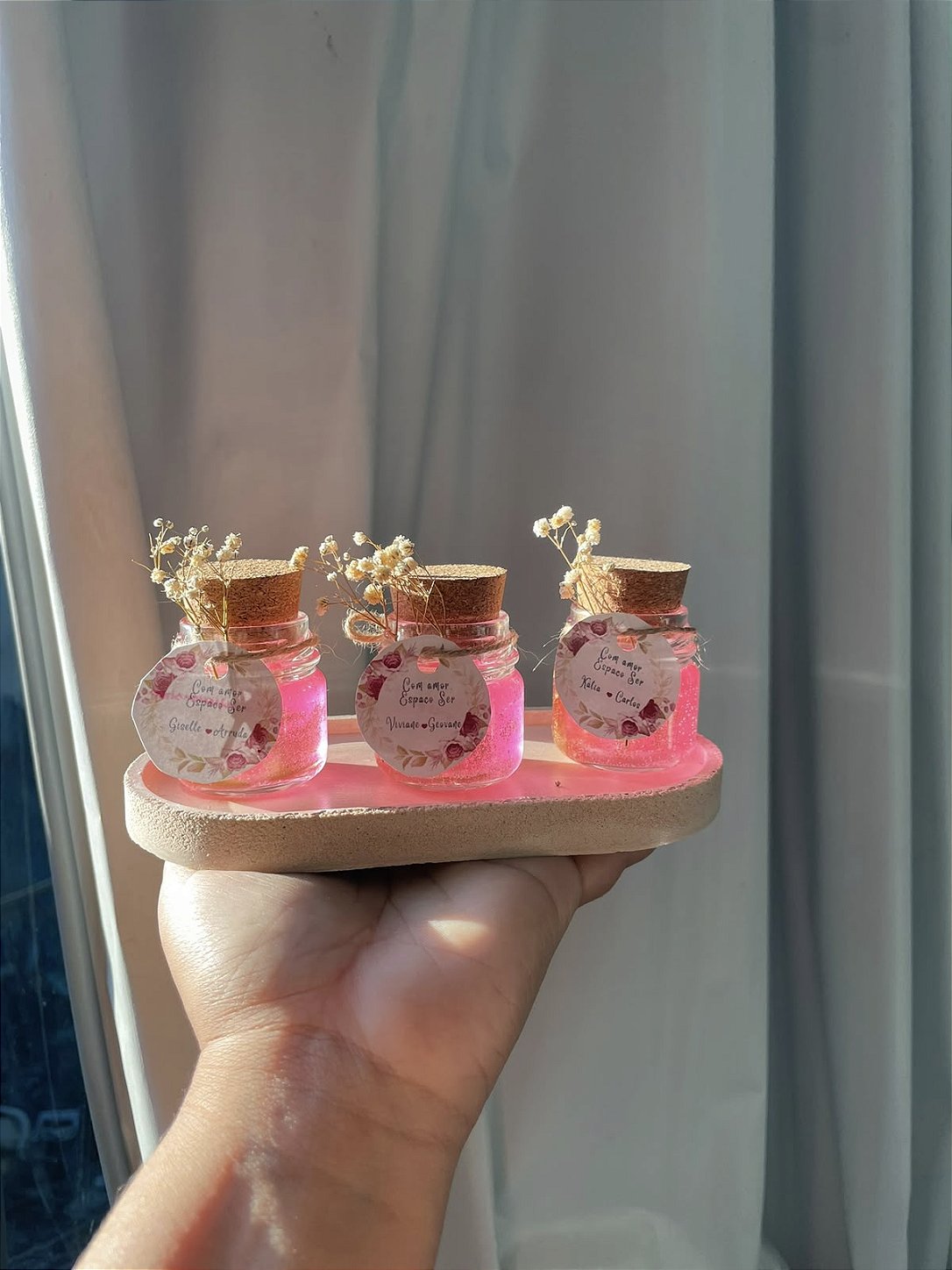 Vela Mini Pote Geleinha Decorativa