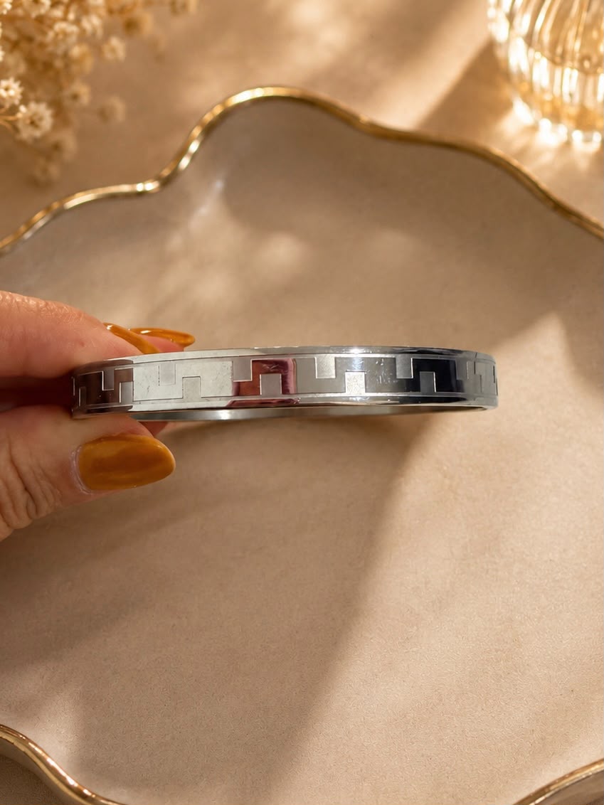 Bracelete em Aço Inox Feminino
