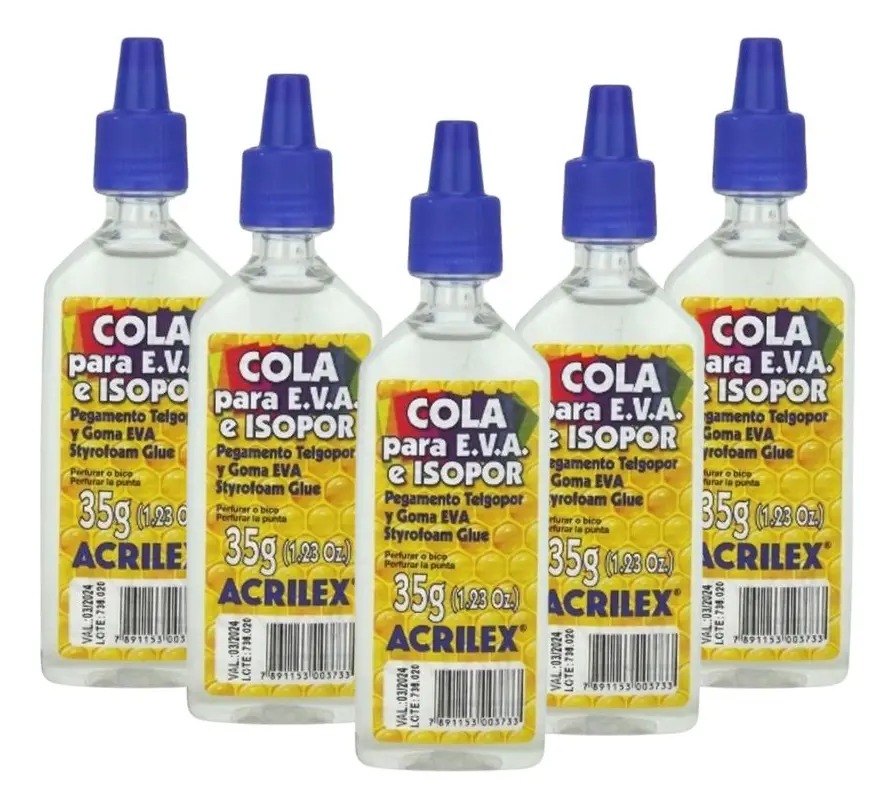 Cola para Isopor e E.V.A. 35g Acrilex