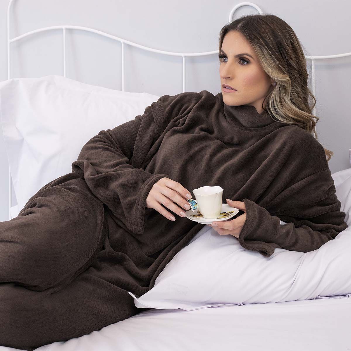 Cobertor com Manga Nevada Juma – Conforto que Abraça Você!