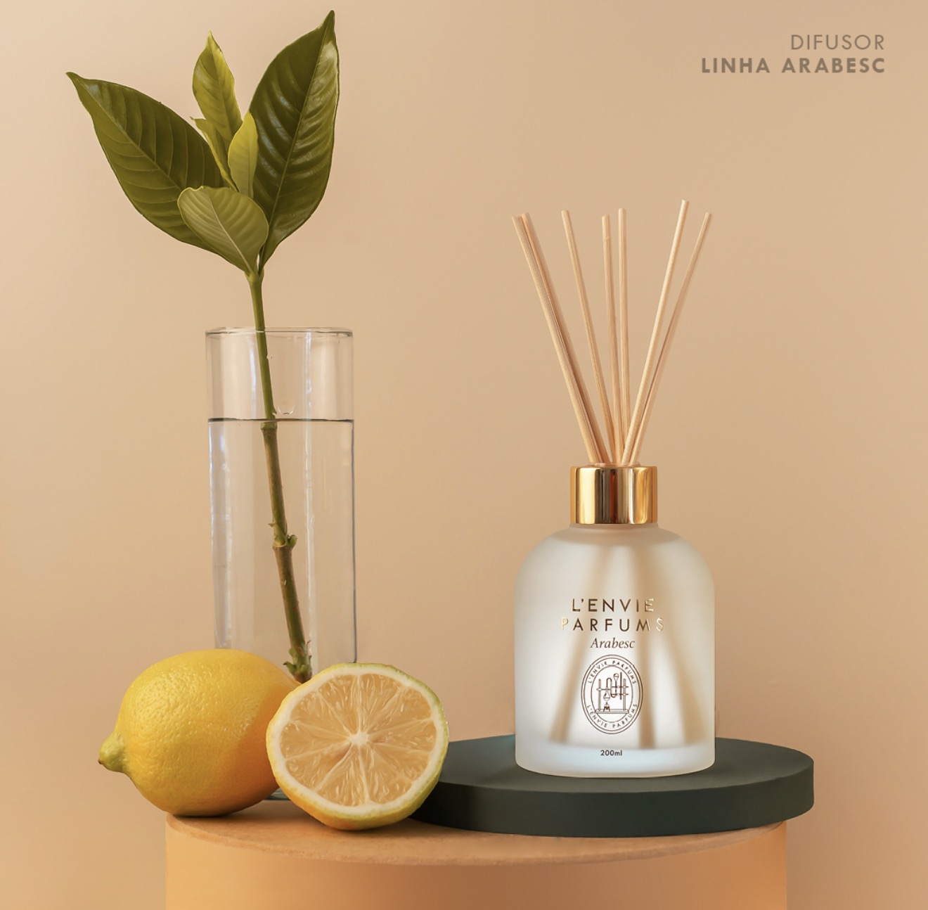 ifusor de Perfumes L'ENVIE Citrus Verbena Arabesc 200ml