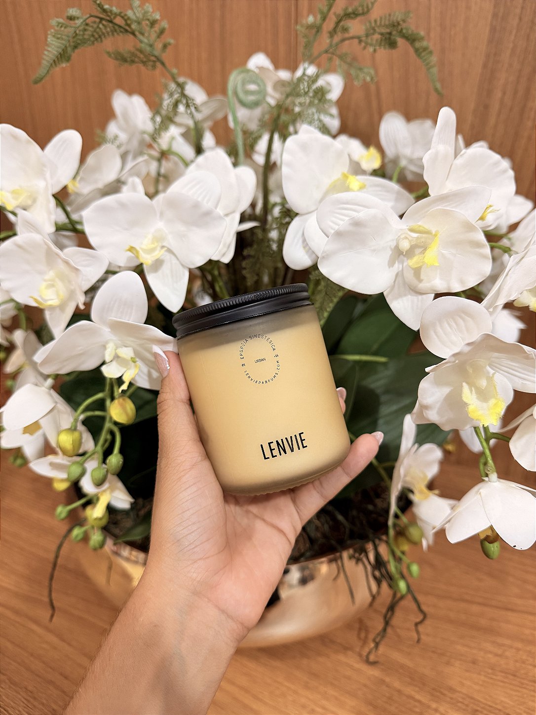 Vela Perfumada L'ENVIE Bergamota & Framboesa Urban 190g