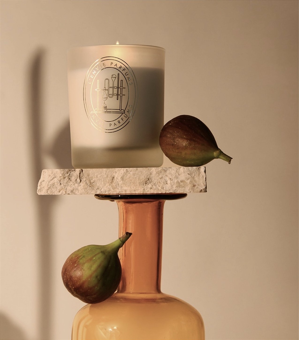 Vela Perfumada L'ENVIE Figo Ambarado Arabesc 210g