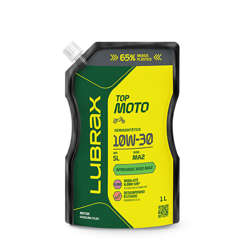 LUBRAX TOP MOTO 10W-30 MA2 SEMISSINTÉTICO