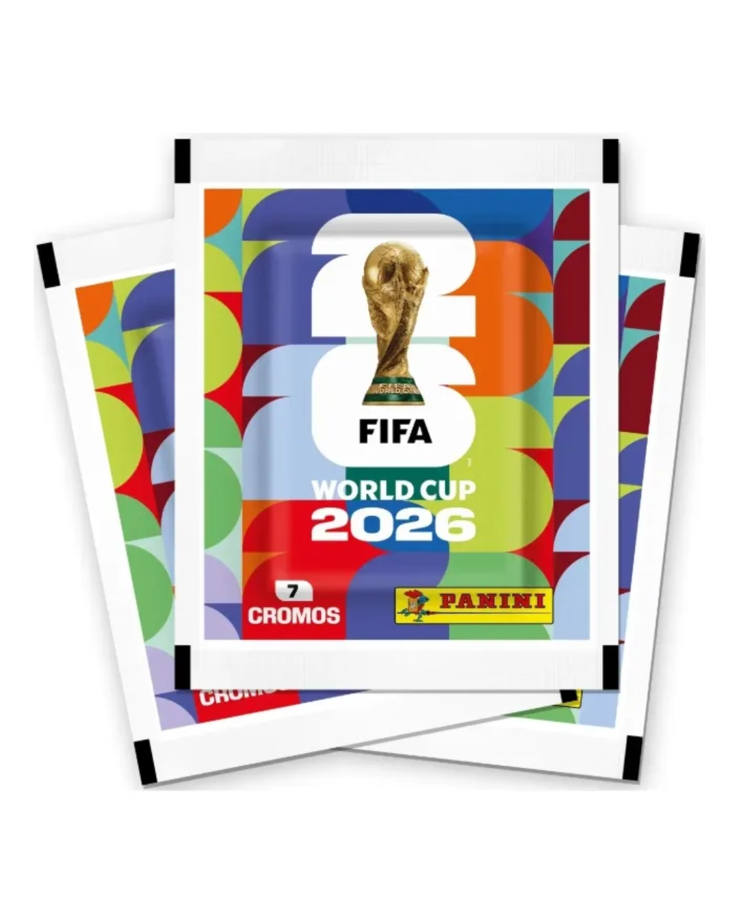 Envelope com 7 Figurinhas Copa do Mundo FIFA 2026™
