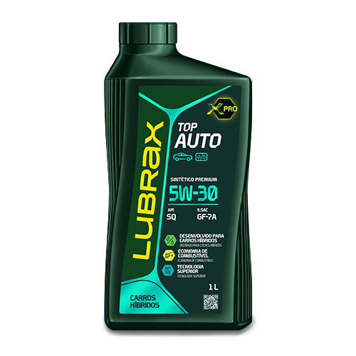 LUBRAX TOP AUTO 0W-20 SQ DX1 SINTÉTICO PREMIUM