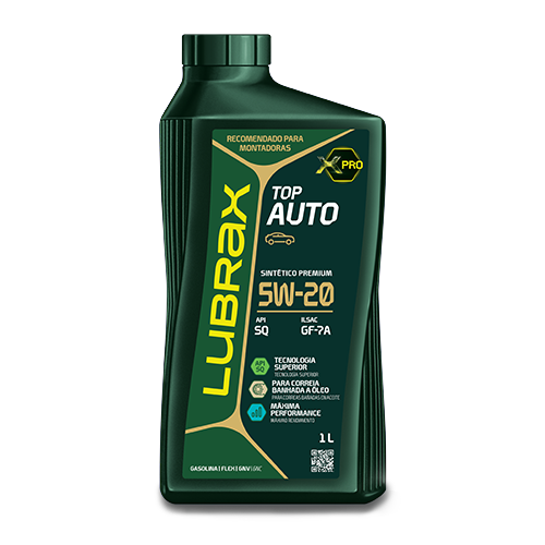 LUBRAX TOP AUTO 5W-20 SQ SINTÉTICO PREMIUM