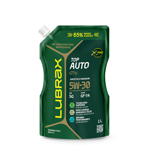 LUBRAX TOP AUTO 5W-30 SQ DX1 SINTÉTICO PREMIUM