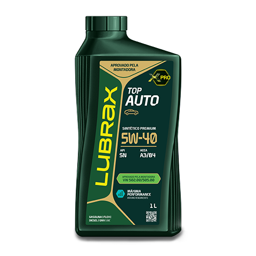 LUBRAX TOP AUTO 5W-40 SQ SINTÉTICO