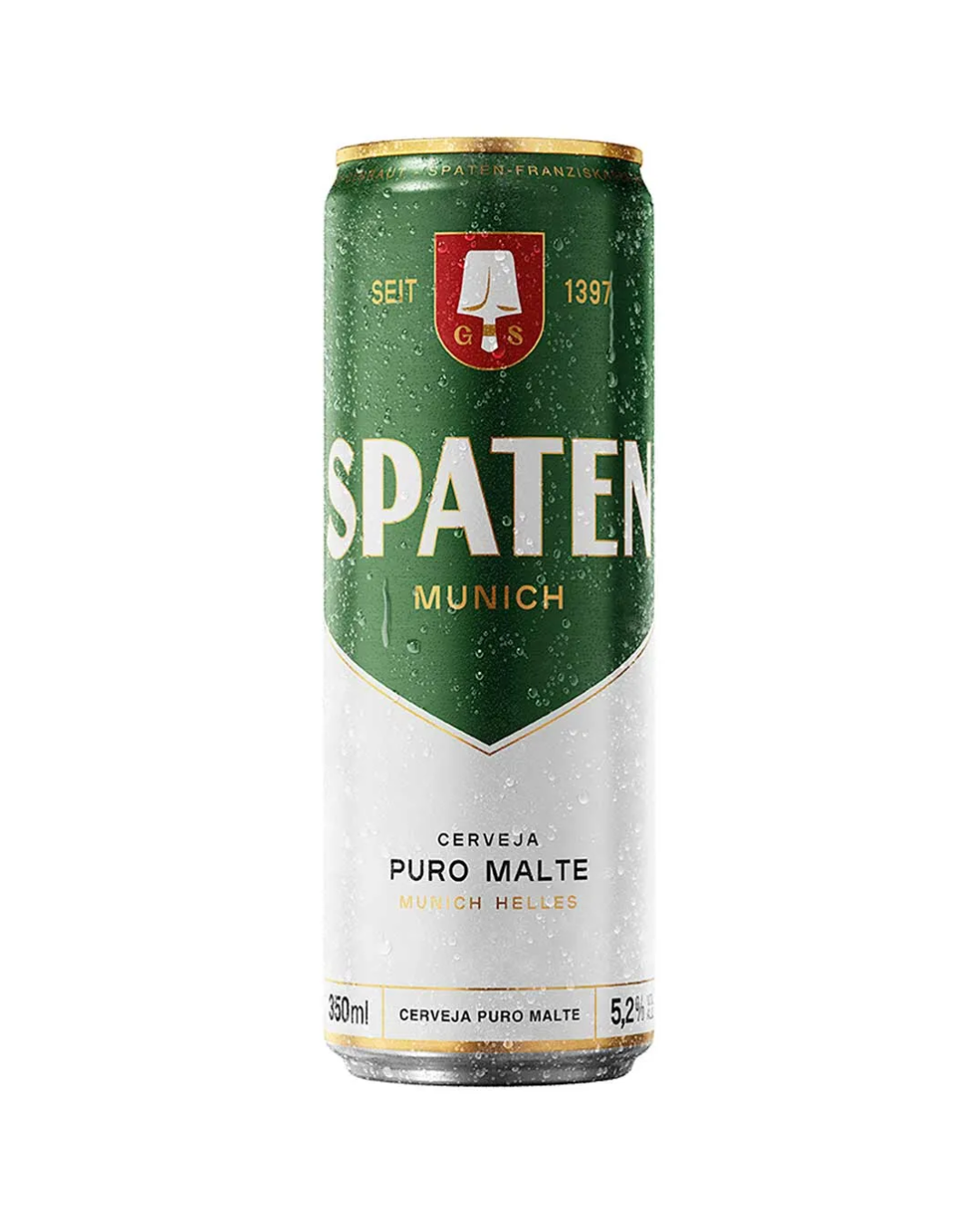 Cerveja Spaten Lata Sleek 350 ml